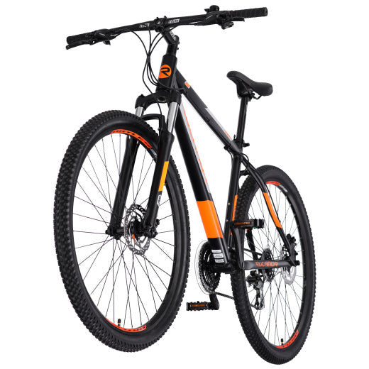 Rucanor Lux 29 Inch 53 cm Heren 24V Hydraulische schijfrem Zwart Oranje