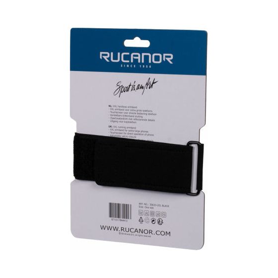 Rucanor corriendo brazalete del teléfono XXL unisex negro