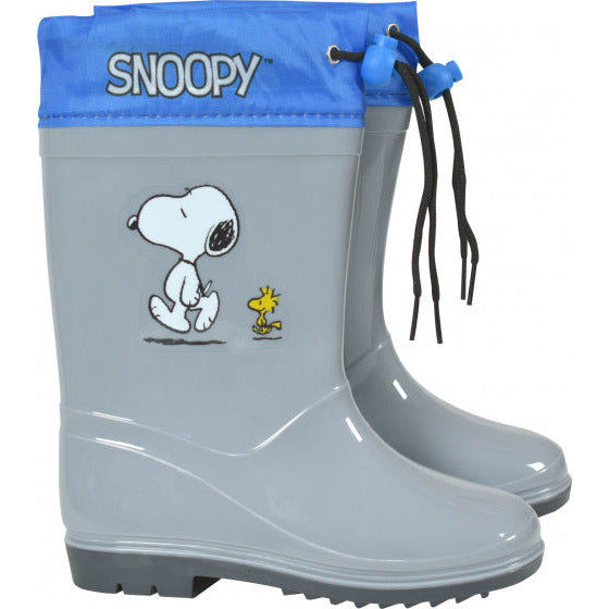 Peanuts Botas de lluvia Snoopy Junior PVC Gris Blue Size 30-31