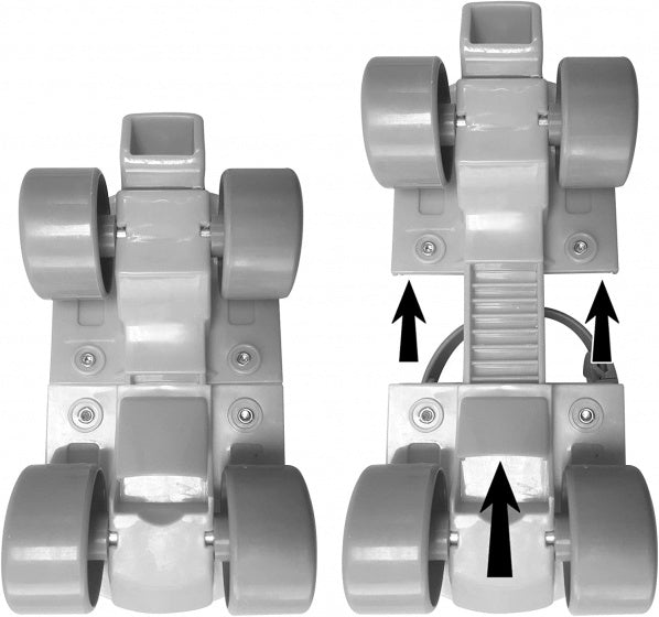 Marvel Spider-Man patines con protección azul rojo tamaño 23-27