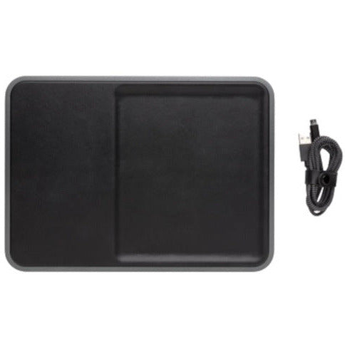 Swiss peak Oplader draadloos 28 cm ABS polyurethaan zwart