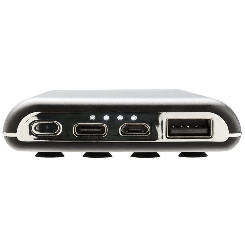 PowerBank Light Up 8000 mAh 14 x 7 cm ABS negro