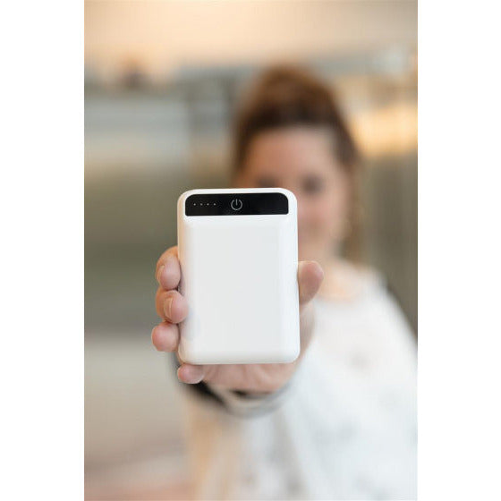 PowerBank Pocket 10,000 mAh 9.3 cm ABS blanco