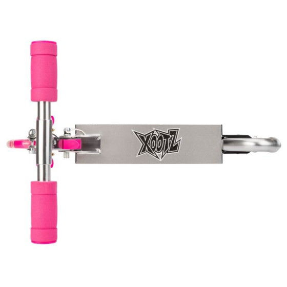 Xootz - Folding stuntstep voetrem meisjes roze