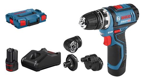 Bosch Prof CombiBoor Machine GSR 12V-15FC Incluso batería