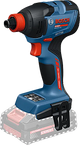 Avvitatore a percussione a batteria Bosch Expert 1 4'' e 1 2'' exdx18v-210 nudo