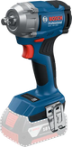 Bosch llave de impacto a bateria bosch azul 1 2 gds18v-350 nude