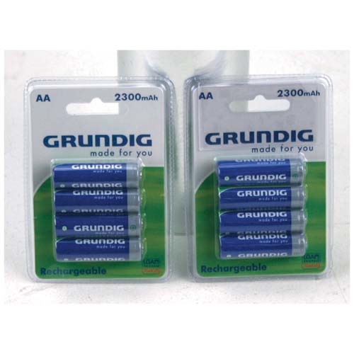 Batterie Grundig Grundig AA ricaricabile 4 pezzi 2300 mAh