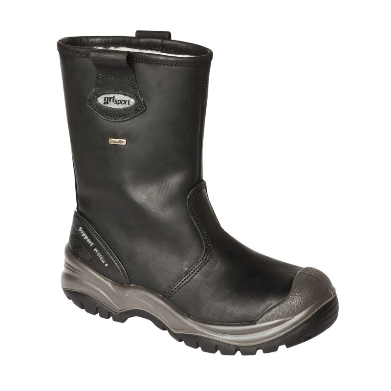 Ty grisport safe laars 72401c + l wool zwart - maat 42 - 11.049.021.42
