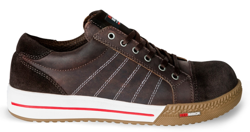 Redbrick emerald sneaker laag s3 bruin - maat 40 - 11.083.007.40