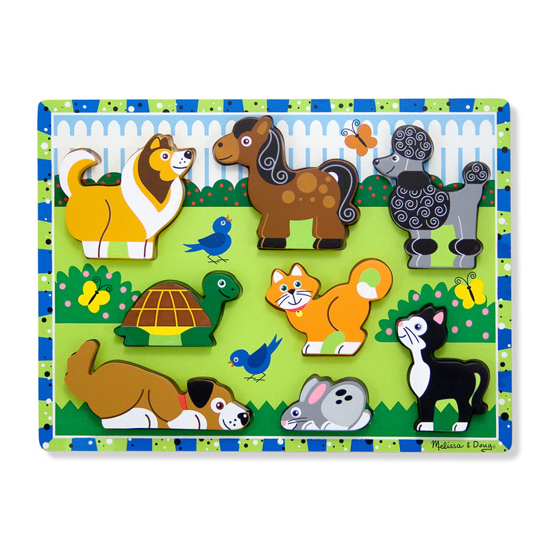 Melissa Doug Melissa Doug Pets per puzzle in legno