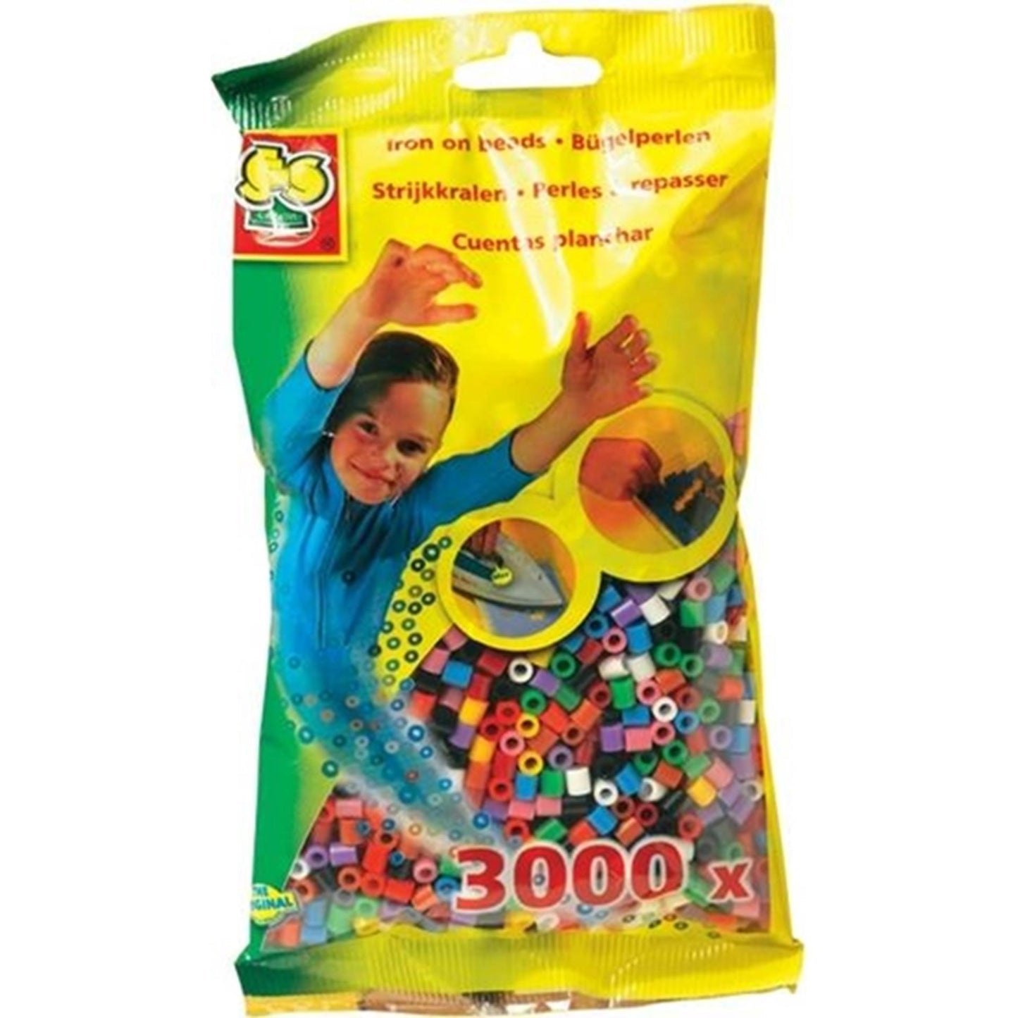 SES Standard de perlas de hierro, 3000.
