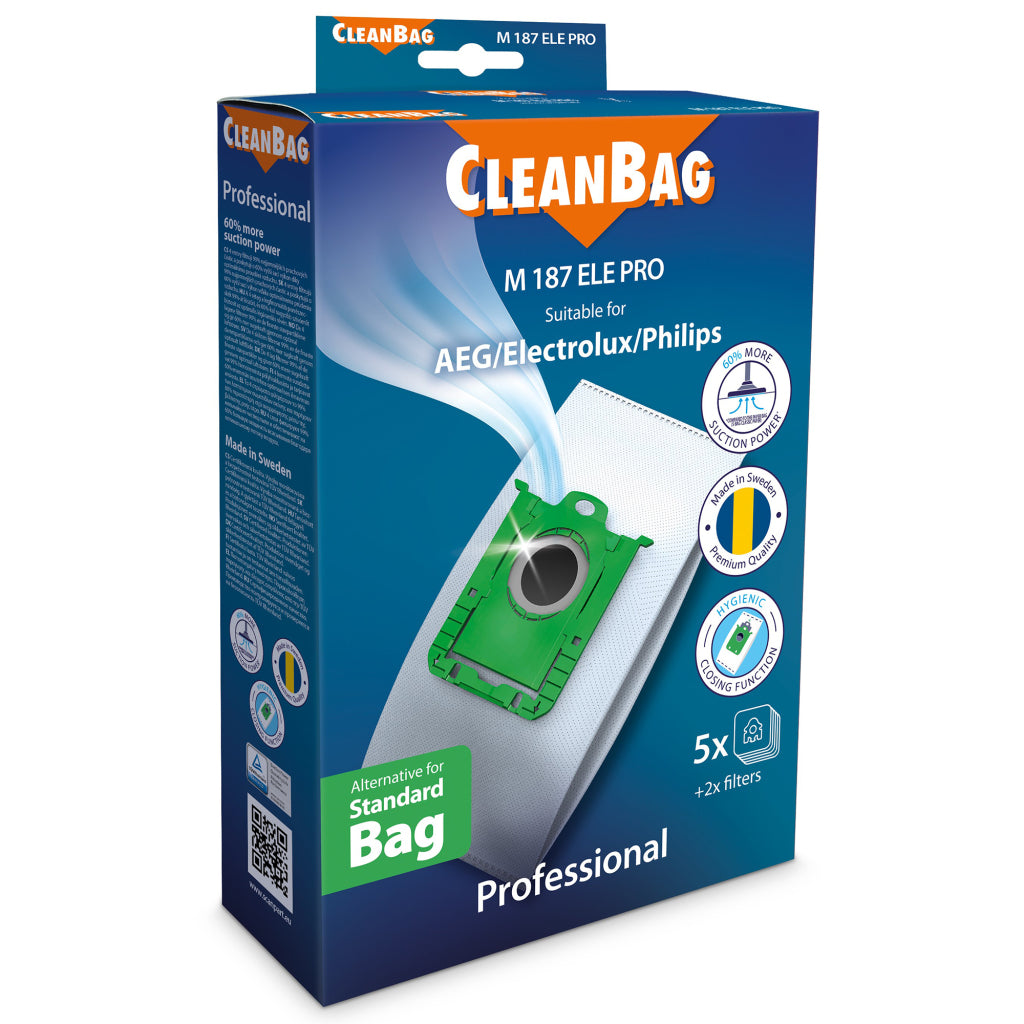 SCANSPART ScanPart Cleanbag Professional Aspuumer Bolsas 5 piezas