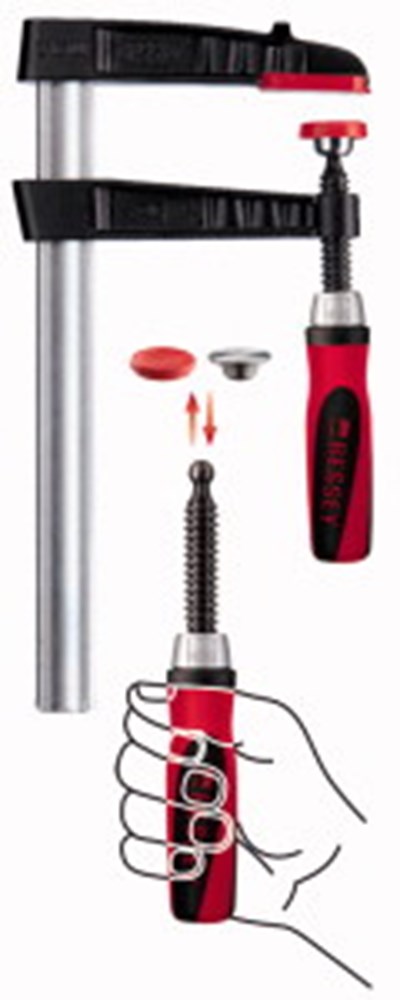 Bessey lijmtang met gegoten beugels tg-2k 120 60 - tg122k