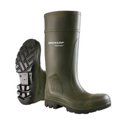 Dunlop d460933 purofort professionale (non garantito) | verde scuro | taglia 42 - 15.032.038.42