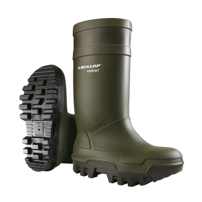 Dunlop c662933 thermo + purofort s5 full safety verde - talla 48 (uk13) - 15.032.047.13