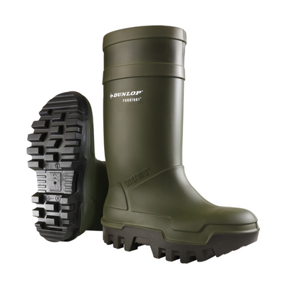 Dunlop c662933 termo + purofort s5 full safety verde - taglia 48 (uk13) - 15.032.047.13