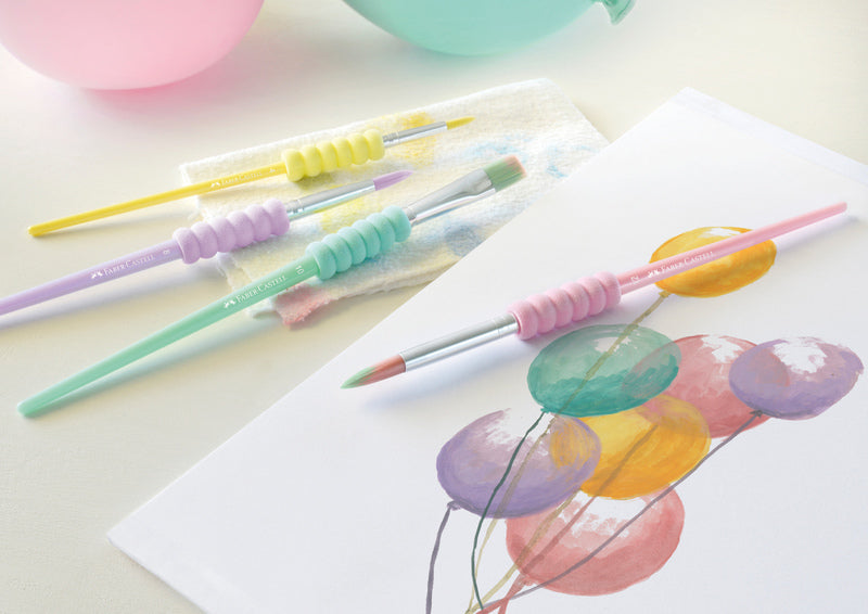 Faber Castell Faber Castell FC-481620 SET BRUSH SET TOUP 4 pezzi Colori pastello