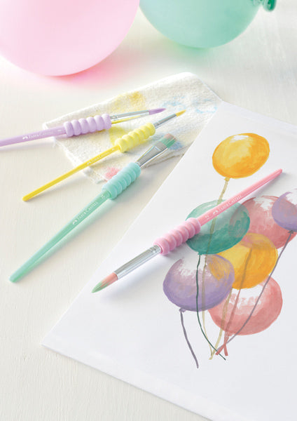 Faber Castell Faber Castell FC-481620 SET BRUSH SET TOUP 4 pezzi Colori pastello