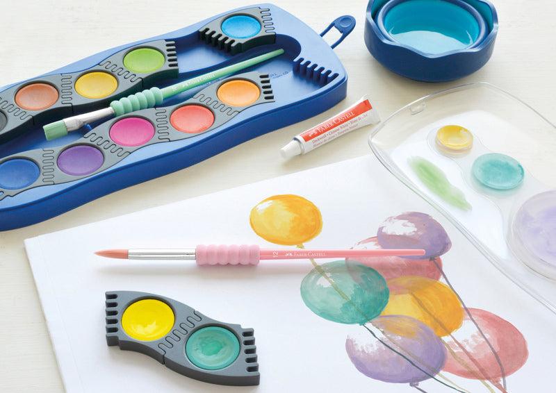 Faber Castell Faber Castell FC-481620 SET BRUSH SET TOUP 4 pezzi Colori pastello