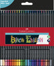 Faber Castell Faber Castell FC-116424 Matite colorate Black Edition in Case 24 pezzi
