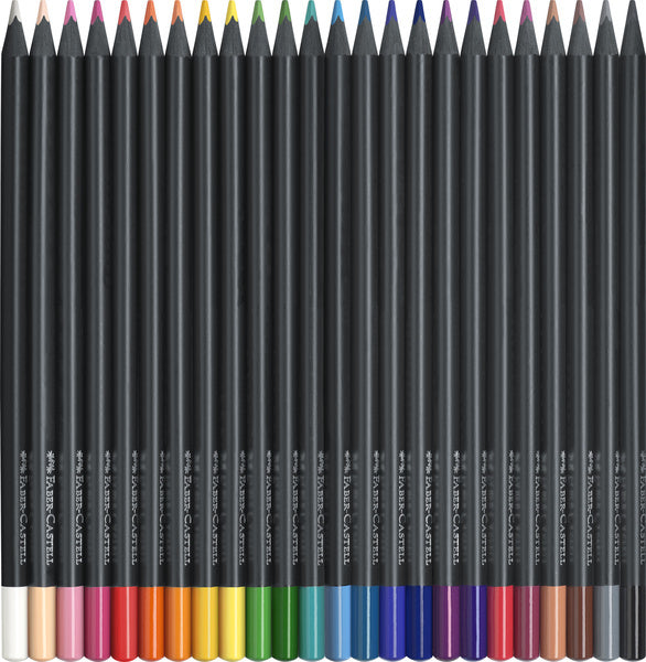 Faber Castell Faber Castell FC-116424 Matite colorate Black Edition in Case 24 pezzi