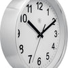 Nextime Nextime NX-7307zi-V2 Clock NXT Diam. 25,5 cm di plastica, quadrante bianco, #039; orologio tranquillo