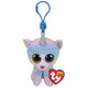 Ty beanie boo #039;s clip peluche gato brezo