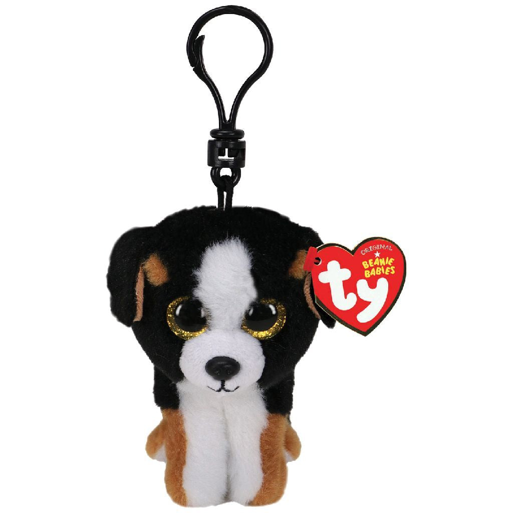 Ty Beanie Boo's Clip Roscoe Dog, 7cm