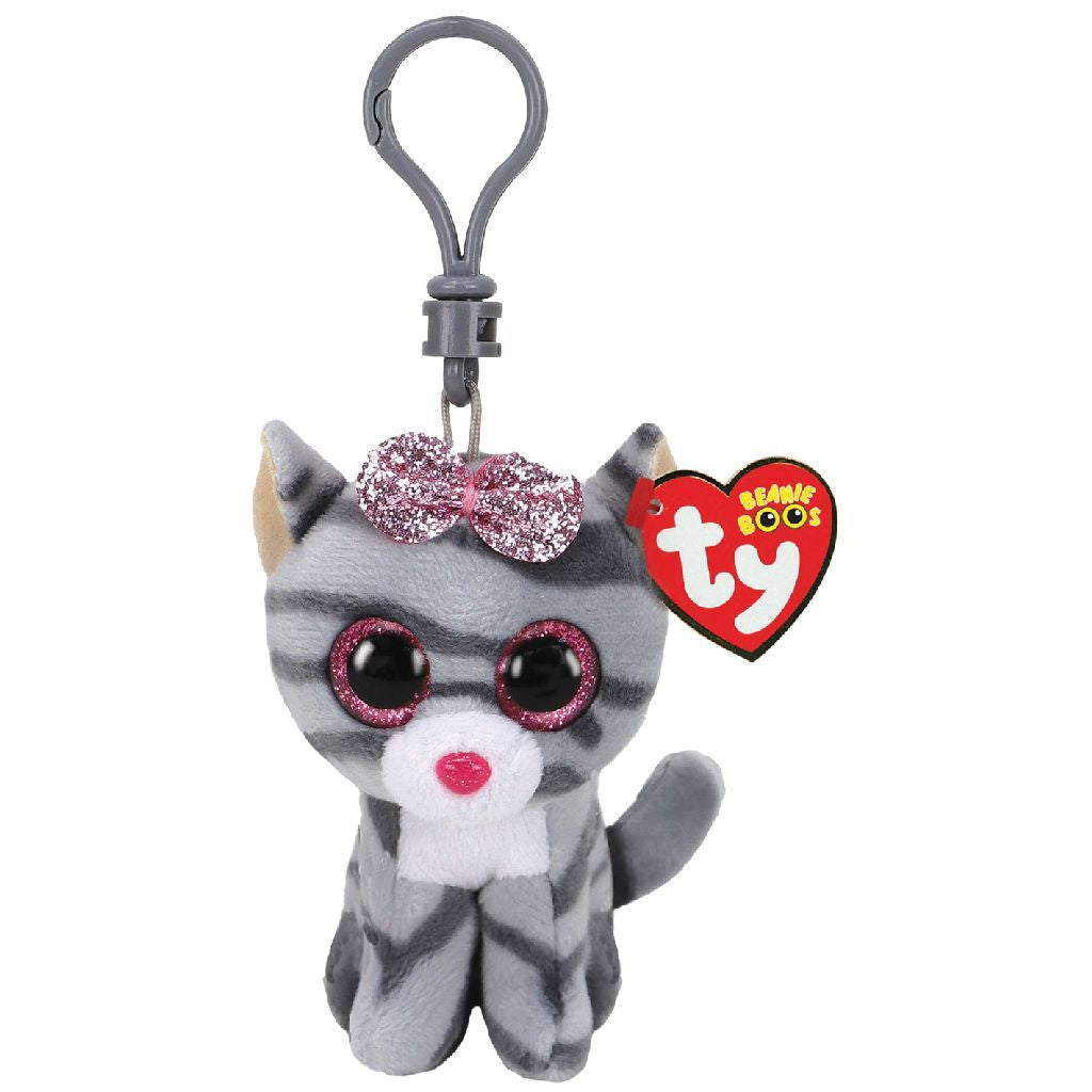 Ty Beanie Boo's Clip Kiki Cat, 7cm