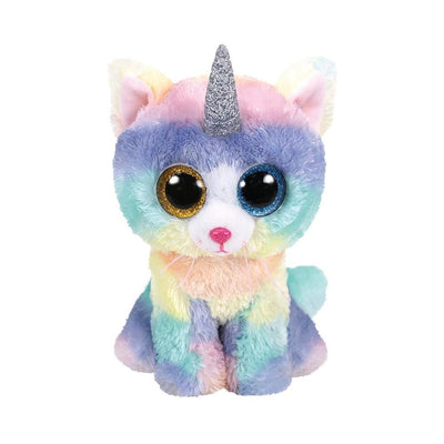 Ty Beanie Boo's Heather Cat, 15cm