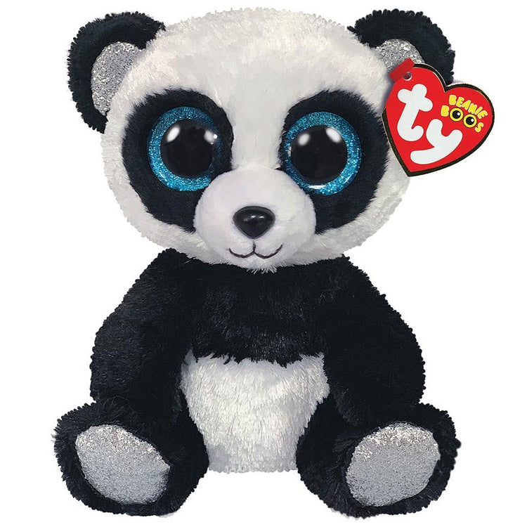 Ty ty beanie boo #039;s peluche panda orsetto bambù 15 cm