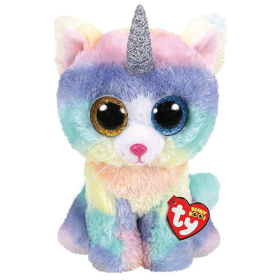 Ty Beanie Boo #039; s coccole gatto heather 24 cm