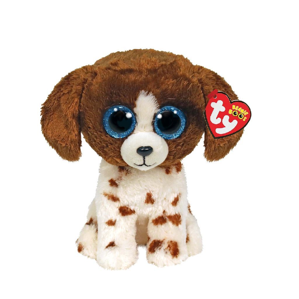 Ty Beanie Buddy Muddles Dog, 24 cm