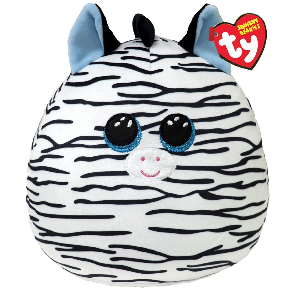 Ty Beanie Ty Squish a Boo Xander Zebra, 31cm