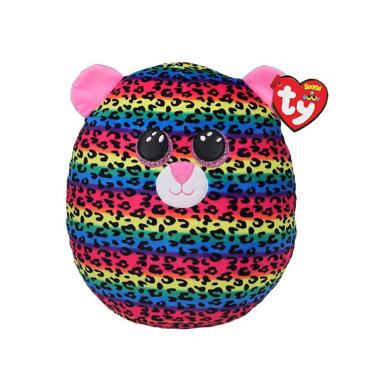 Ty squish a boo knuffelkussen luipaard dot 23 cm