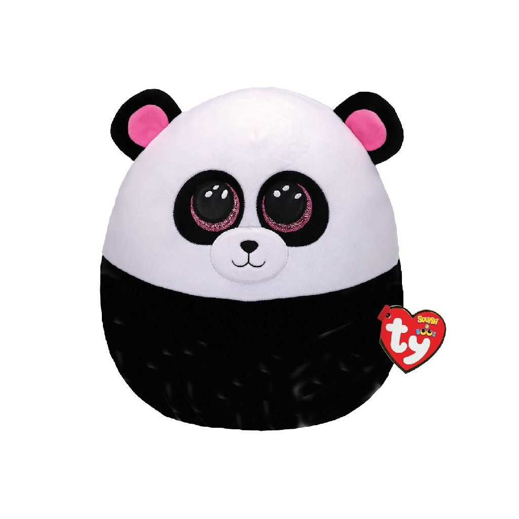 Ty ty squish un boo panda cuscino cuscino bambù 23 cm