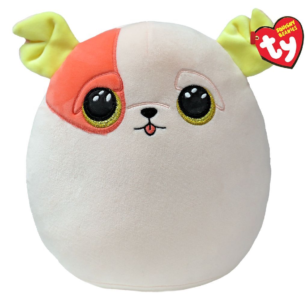 Ty Beanie Ty Squish A Boo Patch Dog, 31 cm