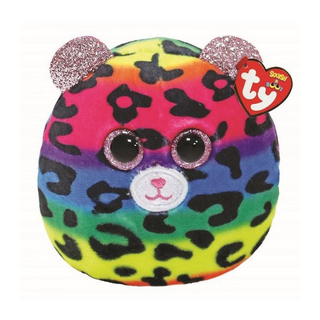 Ty ty squish un cuscino boo cuscino leopard dotty 8 cm