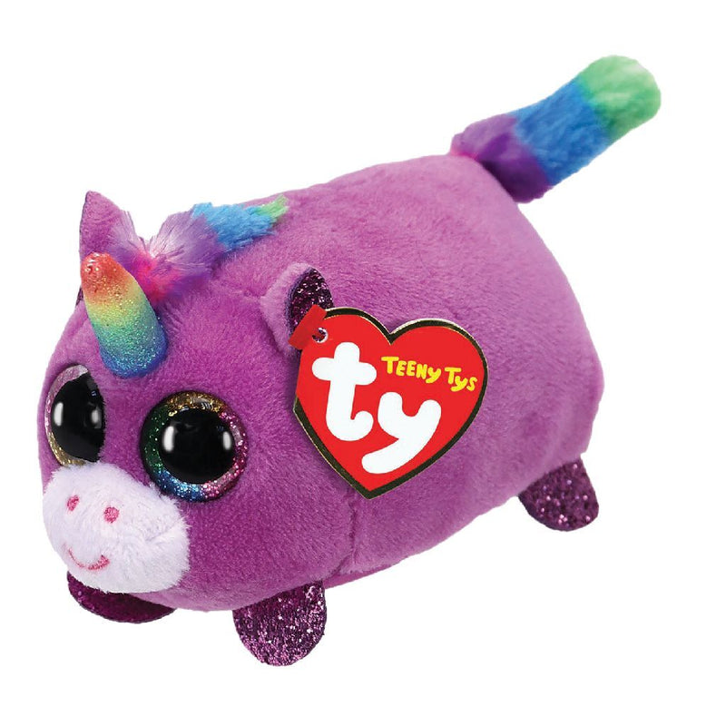 Ty Beanie Ty Teeny Ty's Rosette Unicornio, 10 cm