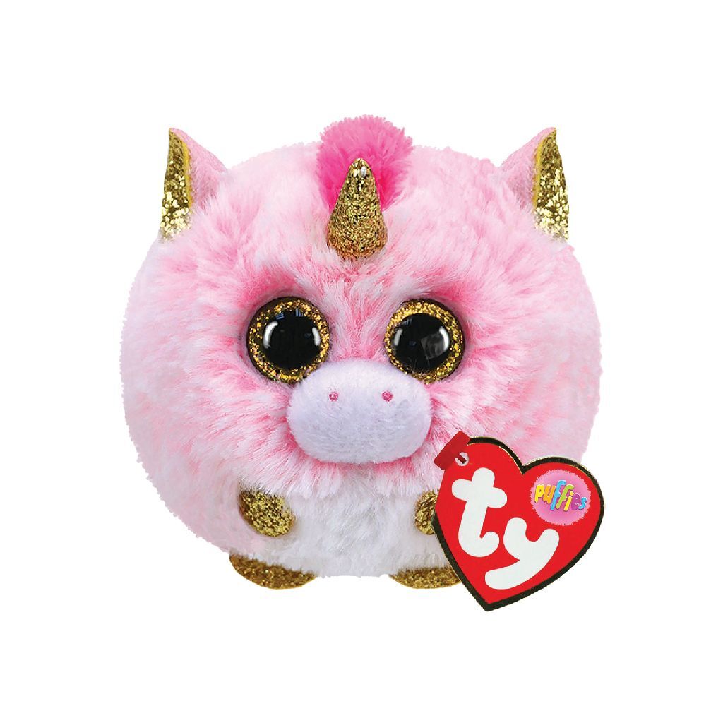 Ty Beanie Ty Teeny Puffies Fantasia Unicorno, 10 cm