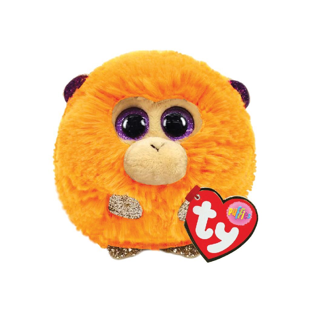 Ty Ty Puffies Cuddle Monkey Coconut 8 cm