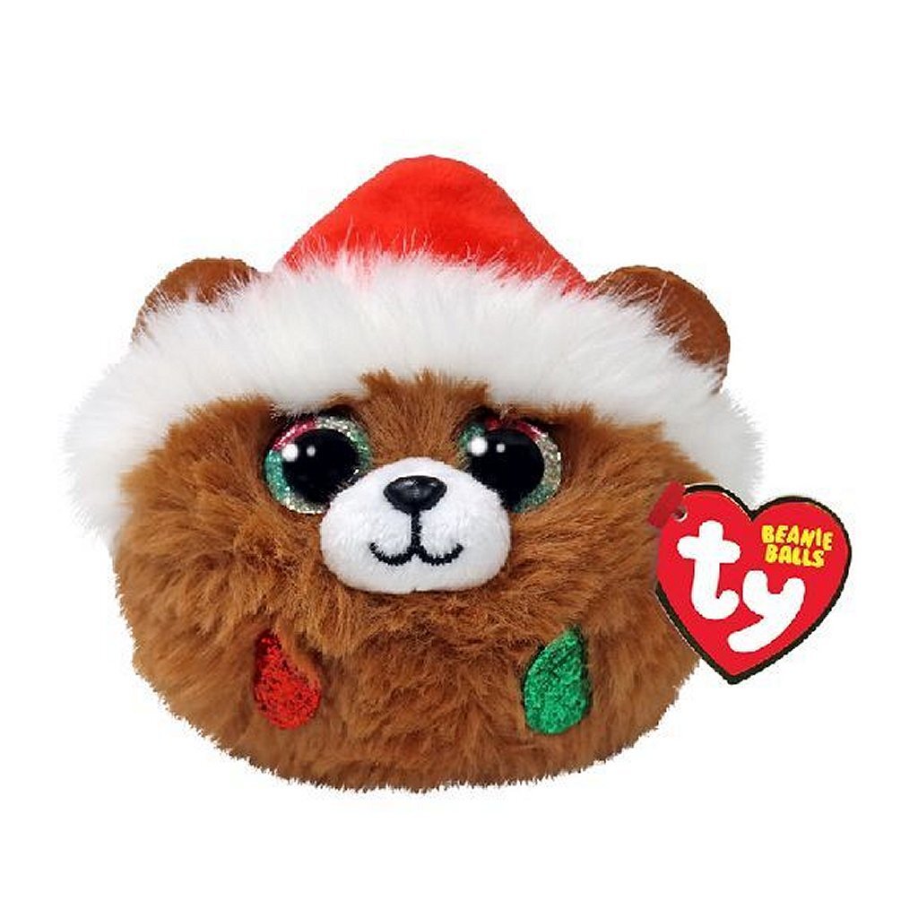 Ty beanie ty adolesy buffies oso de Navidad budín, 10 cm