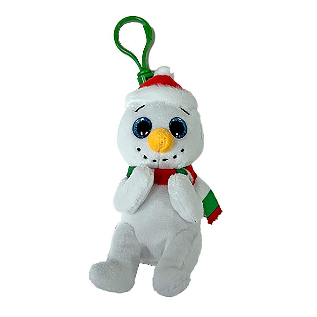 Ty ty beanie boos clip knuffel sneeuwman brrrnard 7 cm