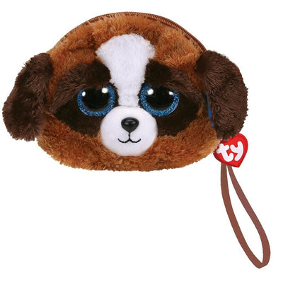 Ty ty gear knuffel portemonnee duke met draagriempje 20 cm