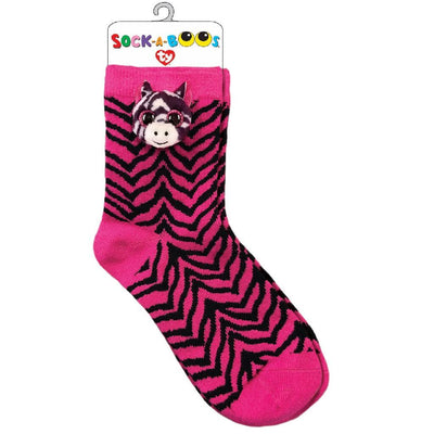 Ty Ty Fashion Socks Zebra Zoey