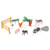 Toi-toys set da gioco mondo animale fattoria - 14 pezzi.
