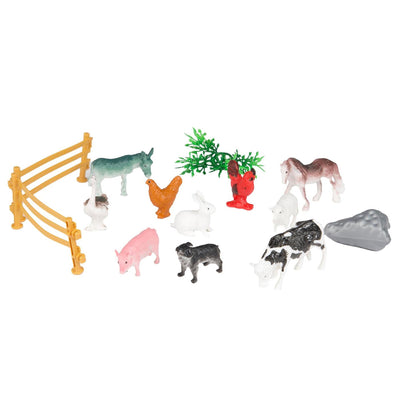 Toi-toys animal world speelset boerderij 14-delig