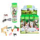 Toi-toys set da gioco mondo animale fattoria - 14 pezzi.