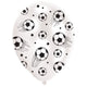 Globos de fútbol básicos 27.5 cm 6 piezas